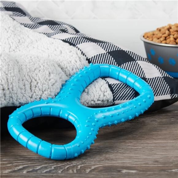 Tough Buddy 8 Ring Dog Toy, Color May Vary, Chew Level 5 - Picture 2 of 5